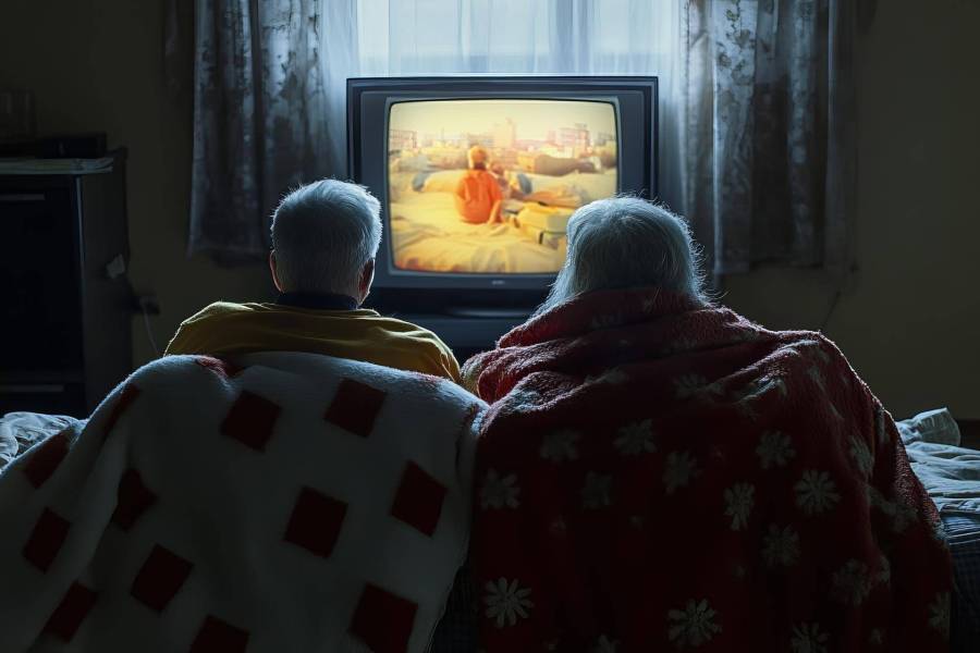 Jak rozpoznać seniora uzależnionego od telewizji